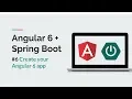 Angular 6 Spring Boot Create an Angular App
