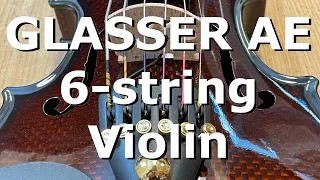 Brand New Glasser 6-String Acoustic Electric Violin