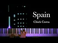 Spain - Chick Corea Advanced Jazz Piano Solo FREE Sheet Music