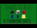 Six Thinking Hats By Edward De Bono animated Summary