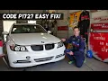 BMW SERVICE ENGINE LIGHT CODE P1727 FIX BMW E90 E91 E92 E93