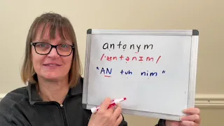 How to Pronounce Antonym
