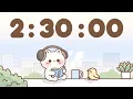 150 Minute Timer 2 hour 30 minute Study Timer for Classroom Focus