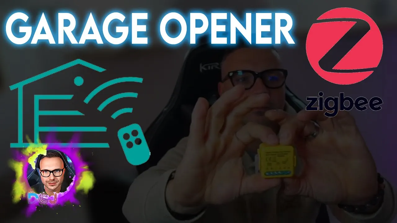 Ouvrir une porte de garage avec un module Zigbee