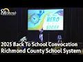 2025 Back To School Convocation