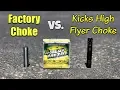 Factory Vs Kicks High Flyer - Shotgun Choke Tube Test
