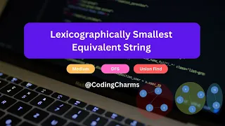 Lexicographically Smallest Equivalent String LeetCode 1061 Java