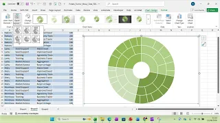 How to Create a Sunburst Chart in Excel Visualize Hierarchical Data in minutes