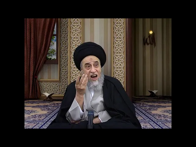 ⁣شرب الدم حرام باي حال وان كان من حيوان طاهر الدم/السيد صباح شبر