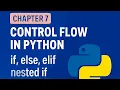 Chapter 7 - Control Flow in Python Python Tutorial for Beginners in Hindi With vscode