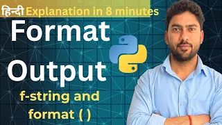 Formatted Output in Python format Function f-Strings Explained