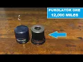 Purolator Oil Filter After 12 000 Miles