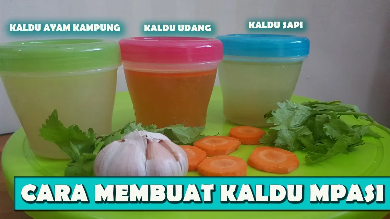 CARA MEMBUAT KALDU MPASI II CARA MENYIMPAN & MEMAKAINYA II TIPS AGAR KALDU TIDAK CEPAT BASI