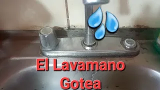 El Lavamanos gotea? No gastes!