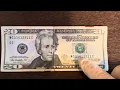 Finding a series 2013 twenty dollar bill with a fancy serial number