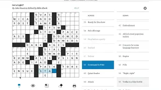 SPECIAL EDITION Thursday 20 - WSJ Crossword