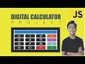 JAVASCRIPT Course Project Based Learning - Digital Calculator Using Javascript Project