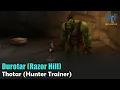 Download Lagu Location of Thotar (Hunter Trainer) WoW | Durotar (Razor Hill) | World of Warcraft Retail