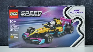 LEGO Speed Champions 77258 F1 Academy LEGO Race Car - LEGO Speed Build Review