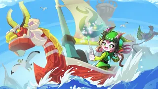 My Sister Is A Lazy Bum smh - Wind Waker