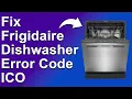 How To Fix Frigidaire Dishwasher Error Code ICO Drainage Problem - Instant Troubleshoot Guide