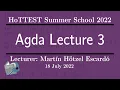 Agda Lecture 3 Identity types -types universes -