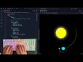 ASMR Coding Solar System HTML CSS No Talking