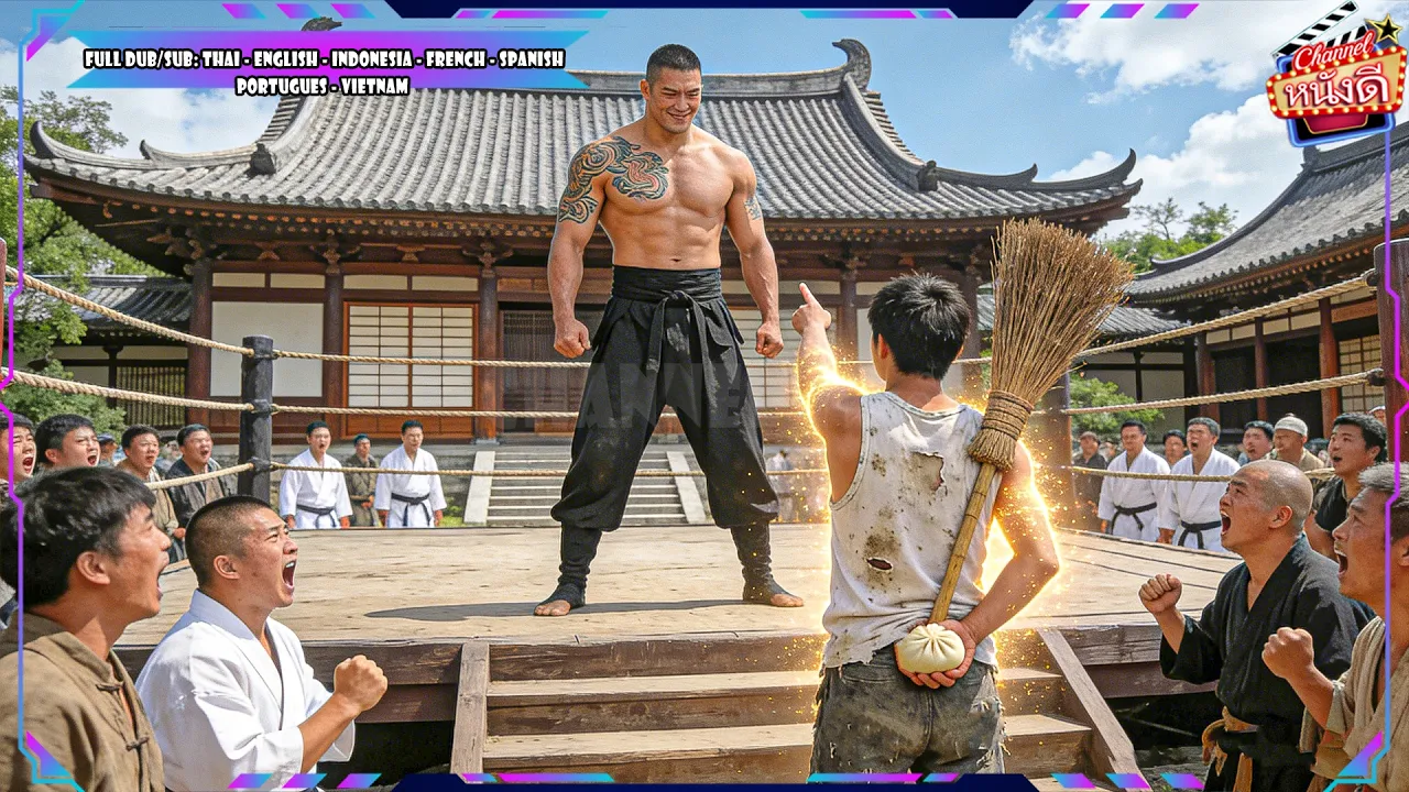 Beggar Sweeping Temple Yard Humiliated By Mafia, Turns Out He Is A War God poster