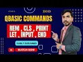 QBASIC QBASIC COMMANDS QBASIC STATEMENTS Easily Explained By Ravi Sir