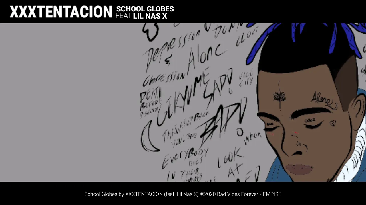 XXXTENTACION - School Globes (Audio) (feat. Lil Nas X)