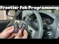 How To Program A 1998 - 2020 Nissan Frontier Remote Key Fob