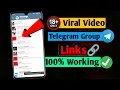 Viral Link Telegram Channel How To Add Telegram Group Links 2026 Join Telegram Link