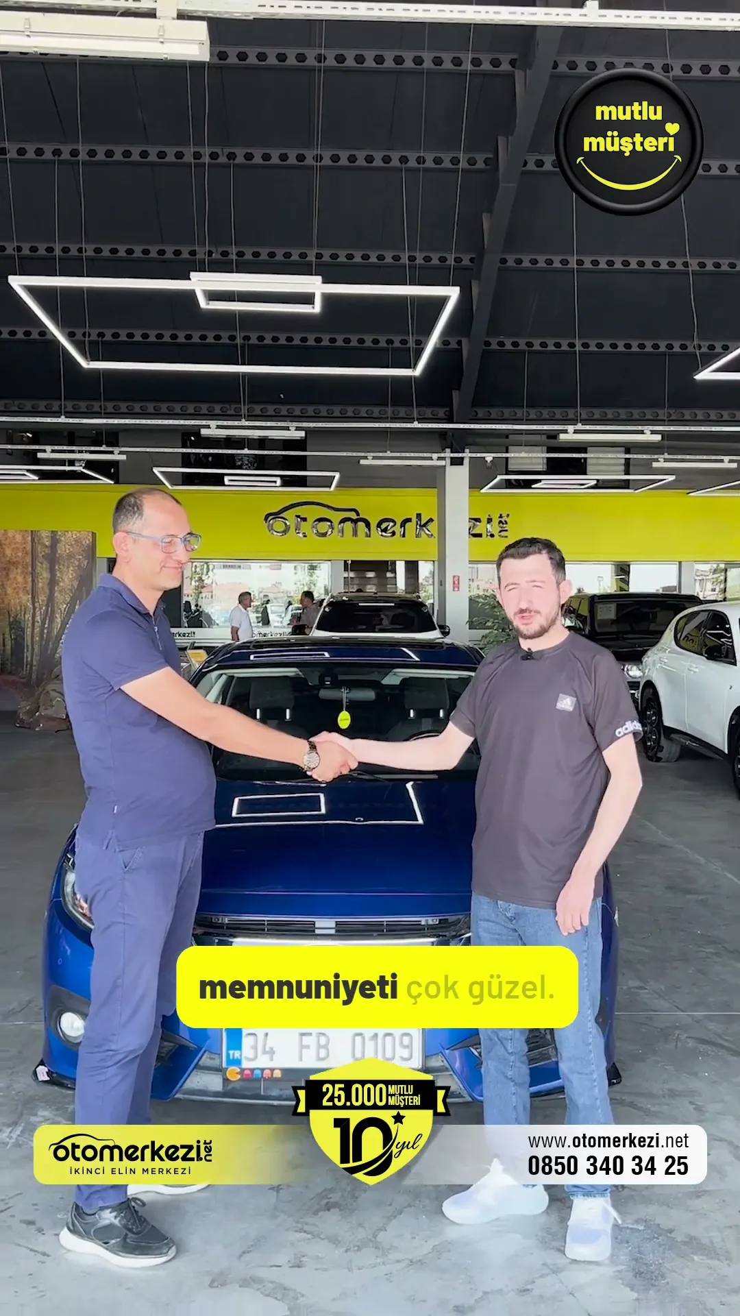 Otomerkezi ile Mutlu Müşteriler