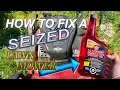 How To Fix A Seized Lawn Mower With Marvel Mystery Oil