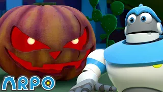 Halloween Night Gone Spooky | Arpo & Baby Robo Daniel 👻| Fun Trick or Treat Adventures🎃