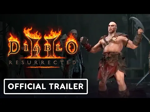 Diablo 2: Resurrected - Official Reveal Trailer | BlizzConlin 2021