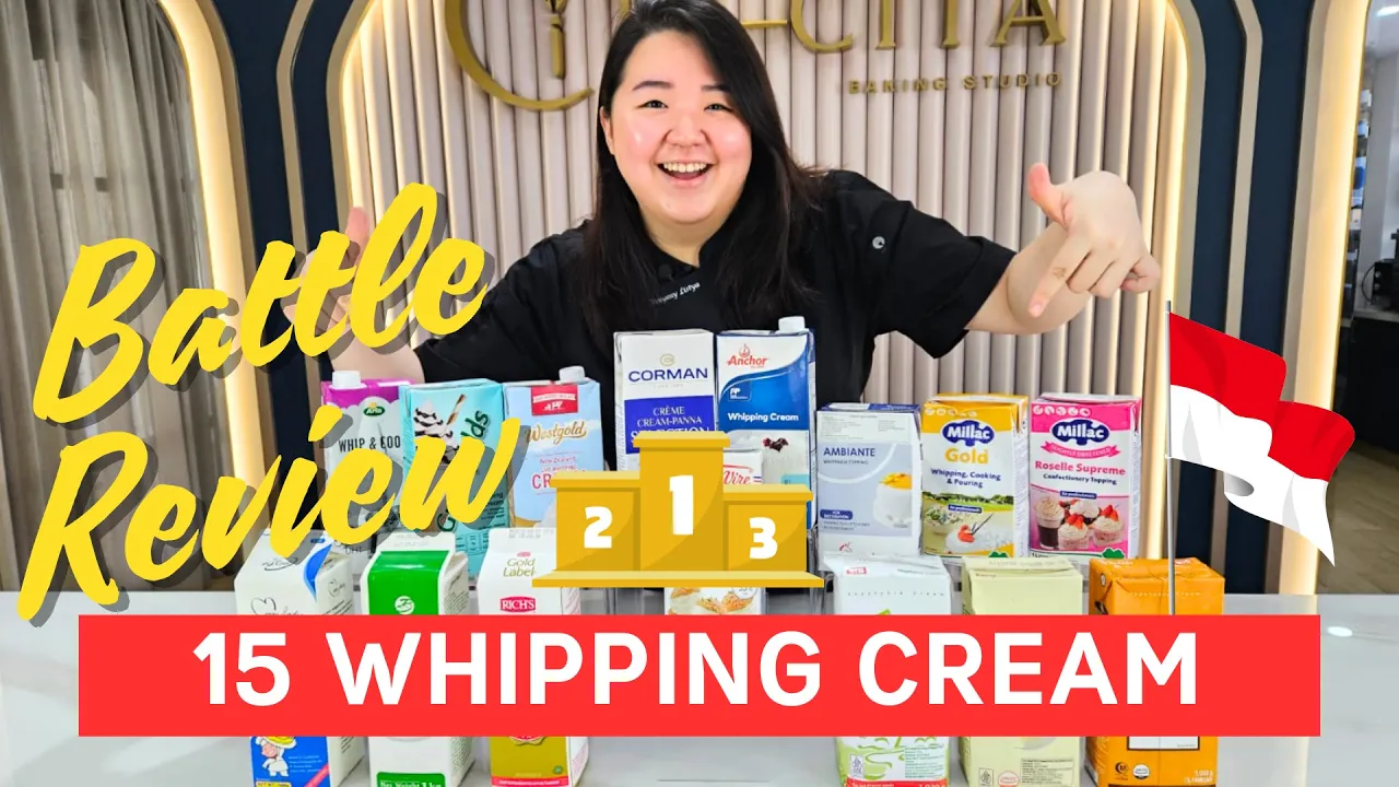 BATTLE 15 BRAND WHIPPING CREAM CAIR DI INDONESIA | Elle&Vire, Anchor, Millac, Ever-Whip, Rich's dll BATTLE 15 BRAND WHIPPING CREAM CAIR DI INDONESIA | Elle&Vire, Anchor, Millac, Ever-Whip, Rich's dll