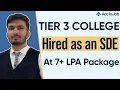 From Tier 3 College to SDE at Raja Software Labs Journey of a Non-IT Student