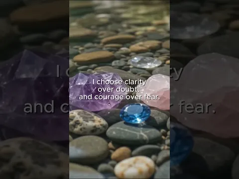 Stop doubting yourself. You are enough. Self-confidence 💎#Affirmations #asmr