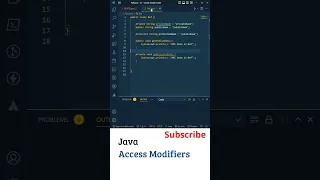 Telugu Java Tutorial Access Modifiers Java Java OOPs Java Tutorial For Beginners in Telugu OOPs