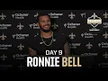 Ronnie Bell on Keith Williams chemistry with Zach Wilson Saints Training Camp 2026