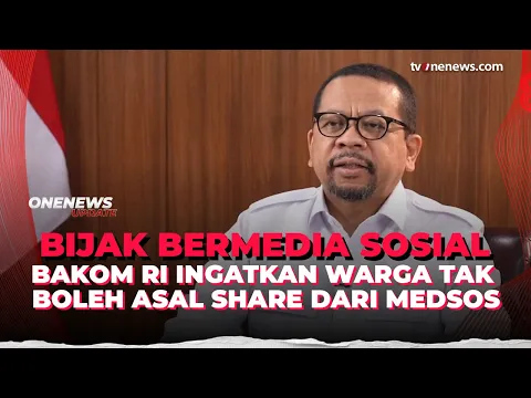 Jelang HUT Ke 81 RI, Bakom Wanti-wanti Warga Tak Asal Sebar Informasi di Medsos