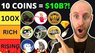 🔥10 *HOT* Memecoins & Altcoins Trending NOW into September 2026 (Tier List Rankings)