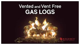 Regency Gas Logs Quickly Transform Your Existing Fireplace 