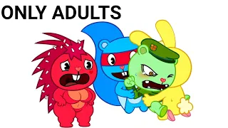 FLIPPY'S OPEN RELATIONSHIP - HAPPY TREE FRIENDS ADULT CARTOONS CROSSOVERS COMEDY - EL PLEXPERO 