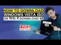 Windows Vista ISO File Free Download