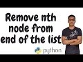 Remove nth node from end of the list Technical Interview question leetcode 19