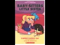 Baby-Sitters Little Sister 3 Karen s Worst Day by Katy Farina