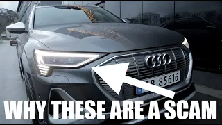 Why Audi E-Tron s Matrix LED Head Lights Are A SCAM