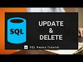 Update and Delete data in table Part 11 - SQL Tutorial For Beginners in Hindi